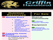 Tablet Screenshot of dulcimer.com